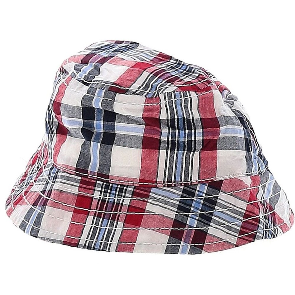 Boys Plaid Bucket Hat 6 M